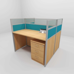 Straight Desks - Face to Face