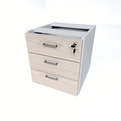 Fixed 3 Drawer Boxes