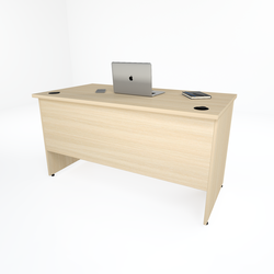 Straight Office Desk - Panel Legged