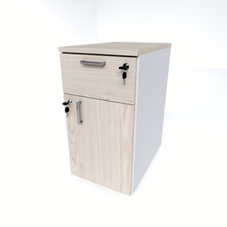 Narrow 2 Drawer Mobile Filing Boxes