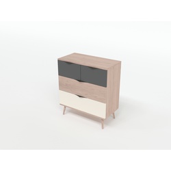 Fahari - Wide Chest of 4 Drawers