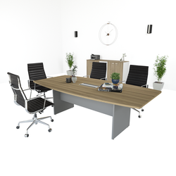 Interlink Oblong Meeting Table
