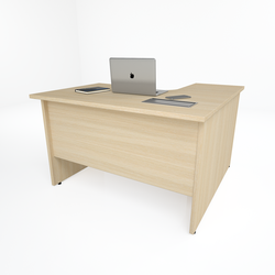 Wave Office Desk - Panel Legged