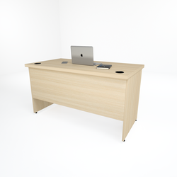 36 mm - Straight Office Desk - Panel Legged