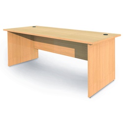 Straight Desk - Panel Legged