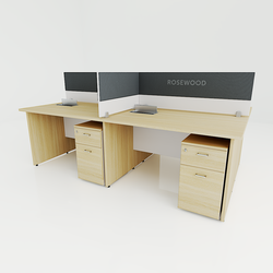 4 Shared Office Desks