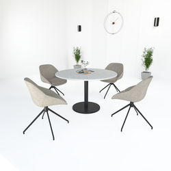 Discus Round Canteen Table