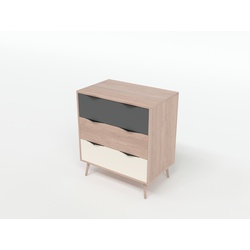 Fahari - Wide Chest of 3 Drawers