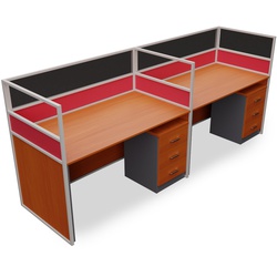 Straight Desks - Side by Side