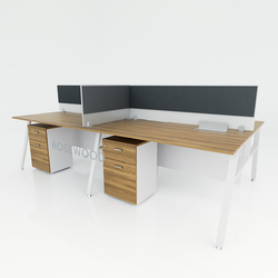 4 Shared Office Desks