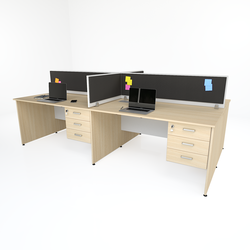 4 Shared Office Desks