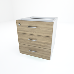 Fixed 3 Drawer Boxes