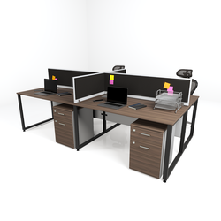 4 Shared Office Desks