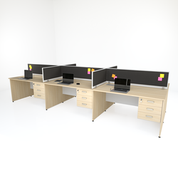 6 Shared Office Desks