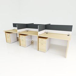 6 Shared Office Desks