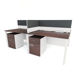 4 Shared Office Desks