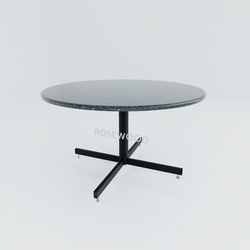 Intersect Round Canteen Table