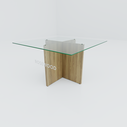 Square Glass Coffee Table