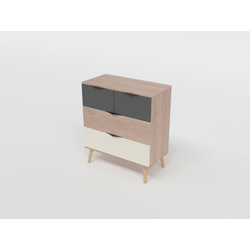Fahari - Wide Chest of 4 Drawers