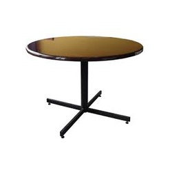 Intersect Round Canteen Table